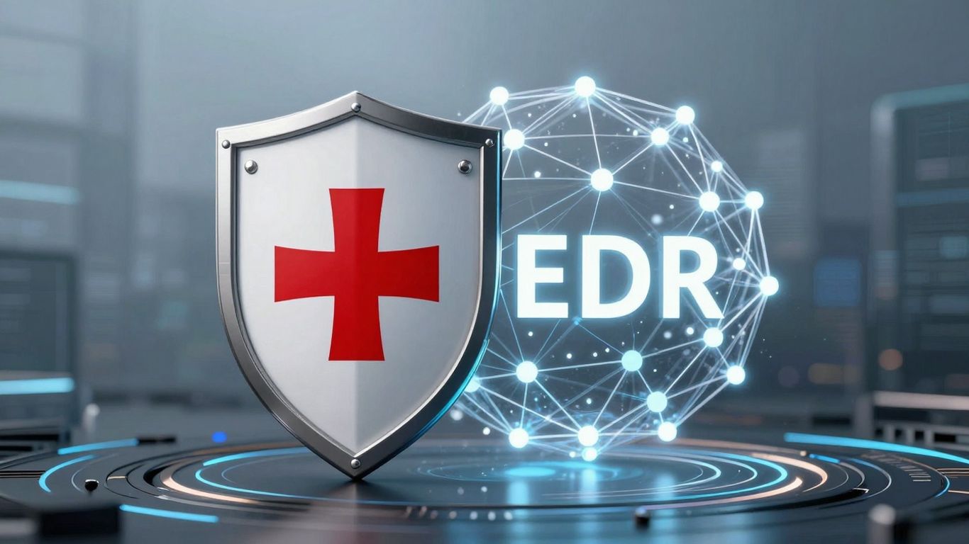 EDR and antivirus comparison graphic