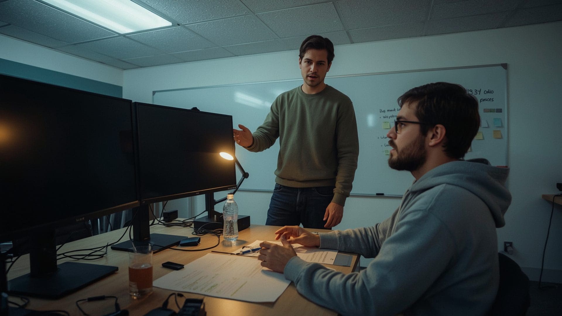 IT professional deploying multi-factor authentication setup across business systems